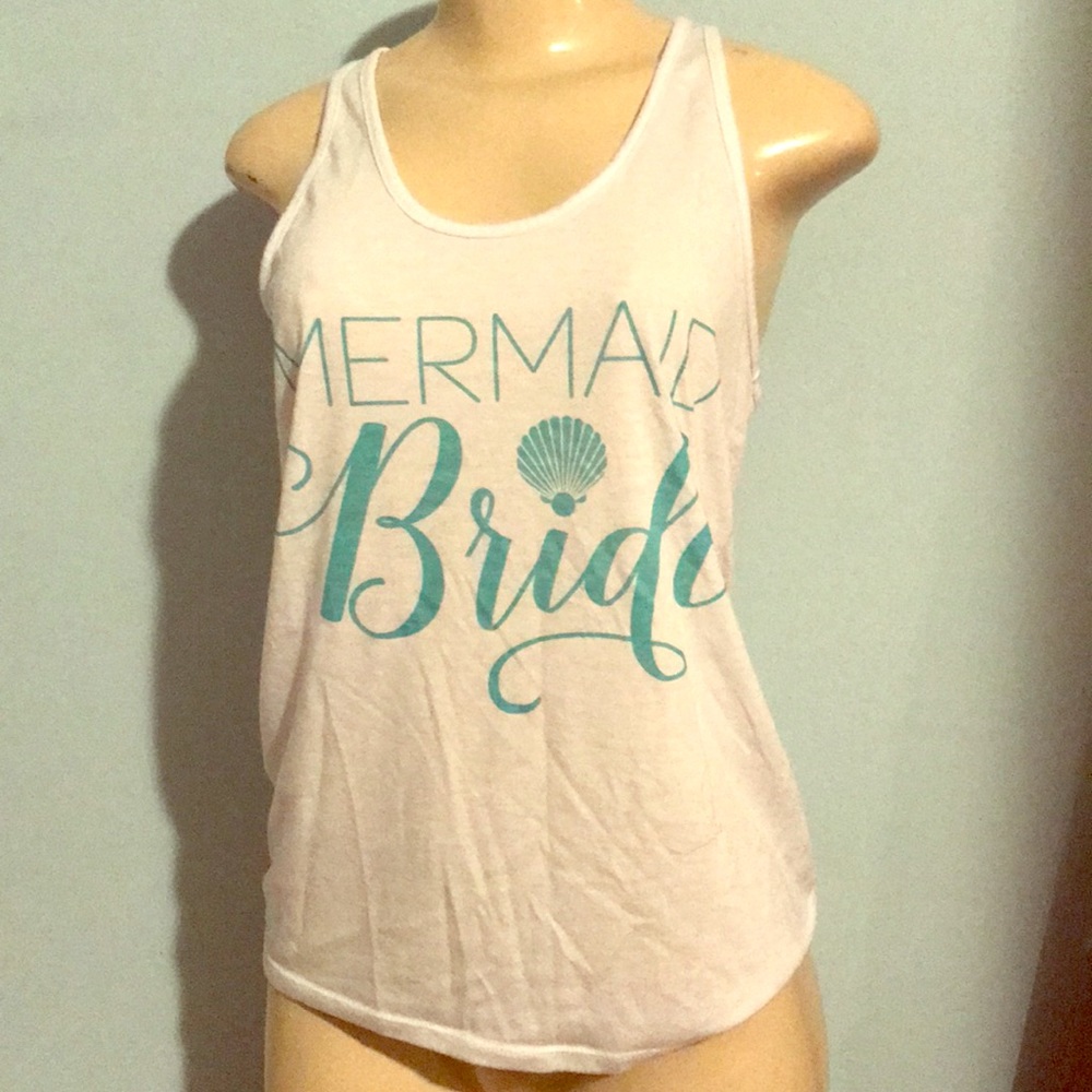 Icing racer back mermaid bride top